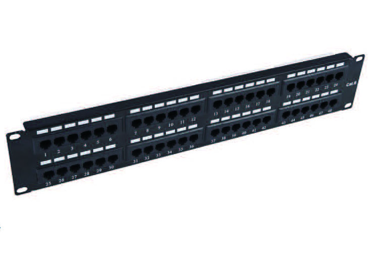 UTP CAT5E/CAT6 PATCH PANEL 48PORTS      FD-PP23