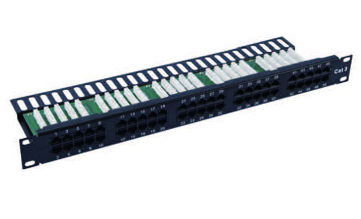 UTP CAT.3 PATCH PANEL 50PORTS   FD-PP20