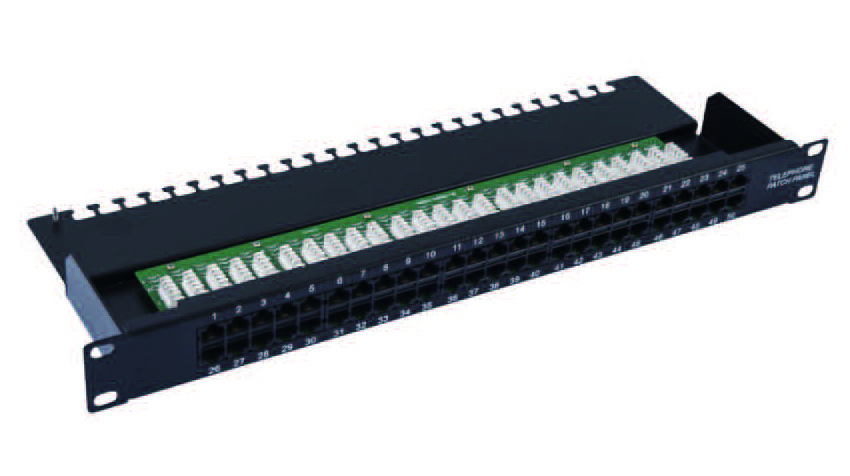 TELEPHONE PATCH PANEL 50PORTS   FD-PP16