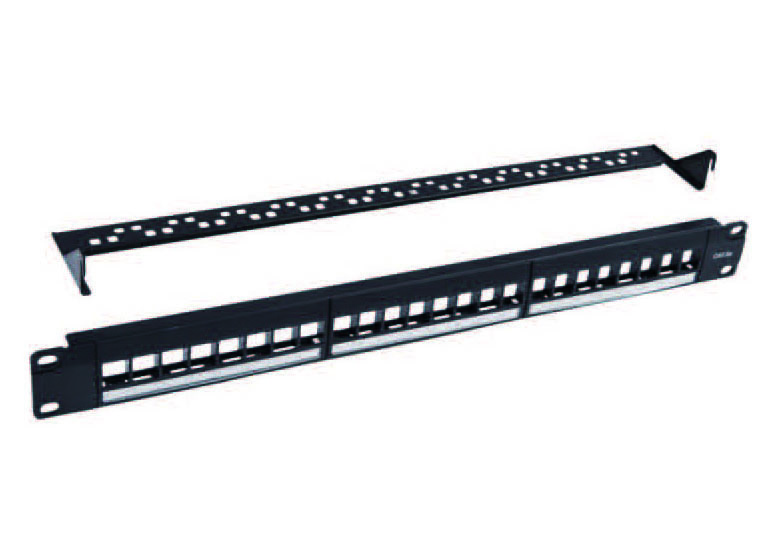 Cat.5e/Cat.6 24Ports UTP patch panel   FD-PP05