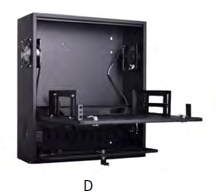 FD-VDVR-BOX D Vertical DVR Enclosure